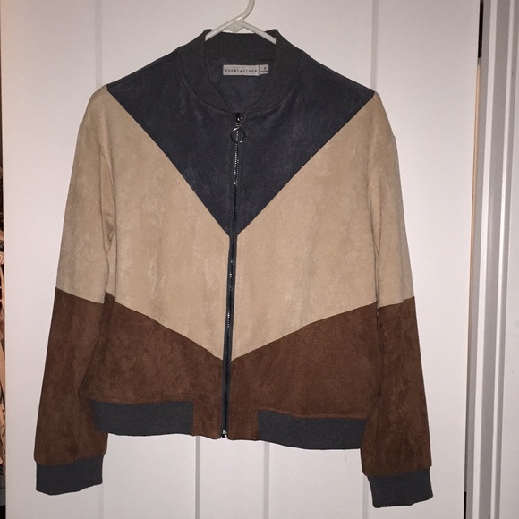 Women’s chevron bomber jacket size small - Picture 6 of 6